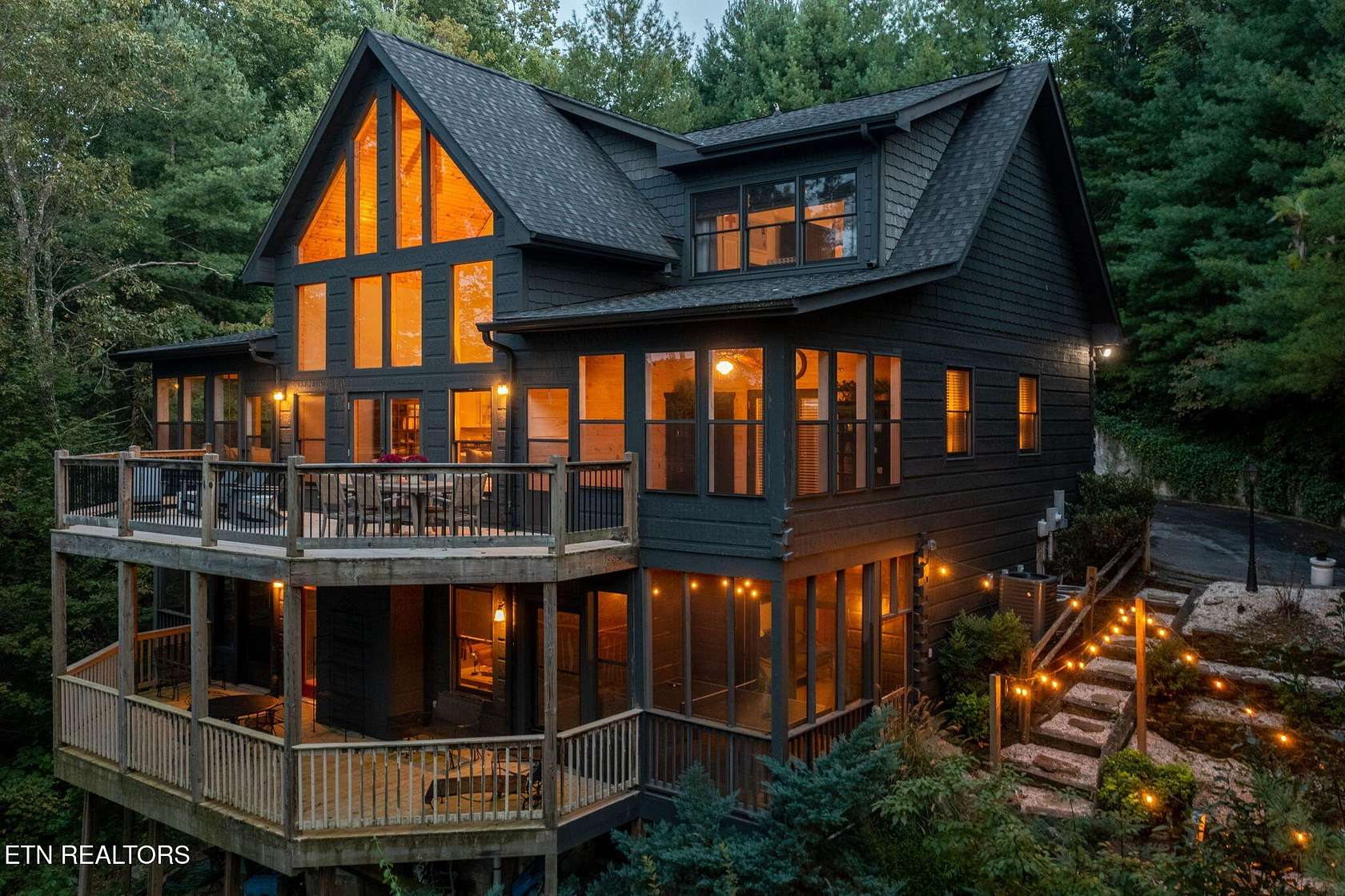 1.83 Acres of Residential Land with Home for Sale in Sevierville, Tennessee