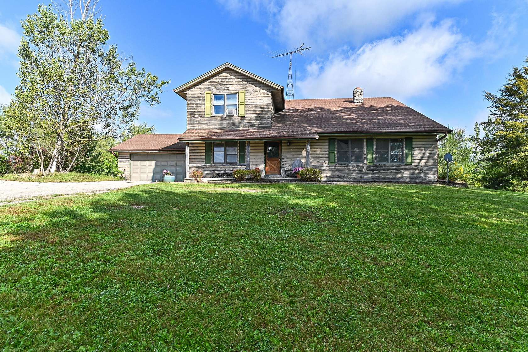 9.45 Acres of Land with Home for Sale in East Troy, Wisconsin