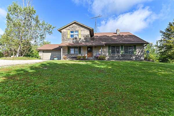 9.45 Acres of Land with Home for Sale in East Troy, Wisconsin