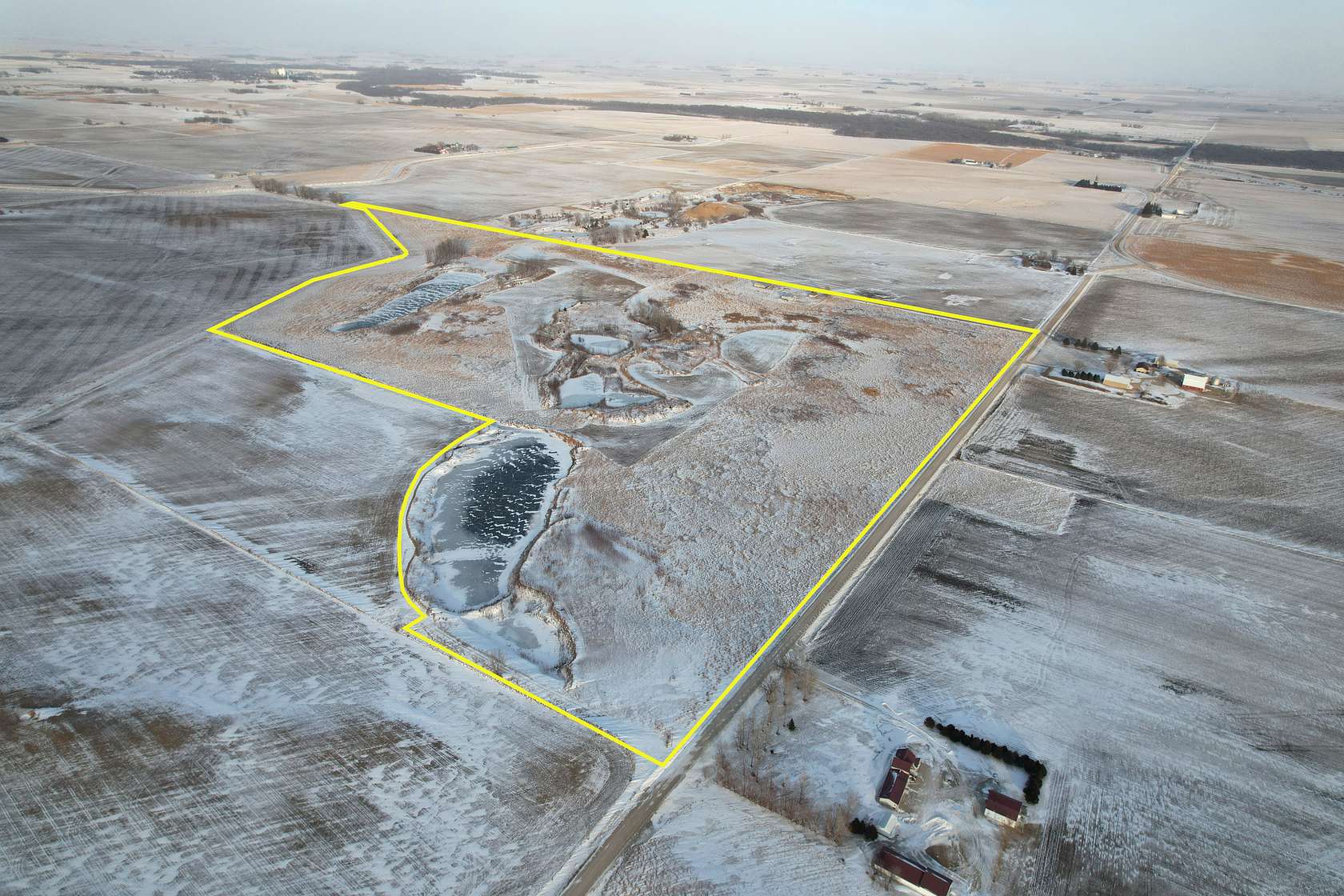 139 Acres of Improved Land for Sale in Dows, Iowa