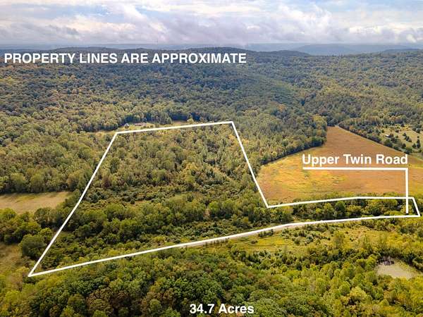 34.7 Acres of Recreational Land for Sale in South Salem, Ohio