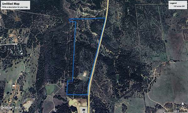 102 Acres of Recreational & Residential Land for Sale in Santo, Texas