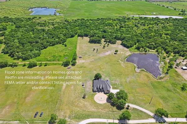 43.5 Acres of Land with Home for Sale in Tioga, Texas