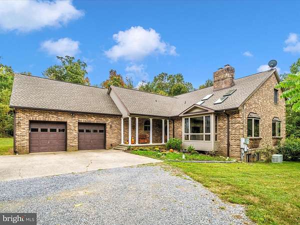 57.3 Acres of Land with Home for Sale in Sabillasville, Maryland