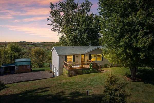 4 Acres of Residential Land with Home for Sale in Oak Grove Town, Wisconsin