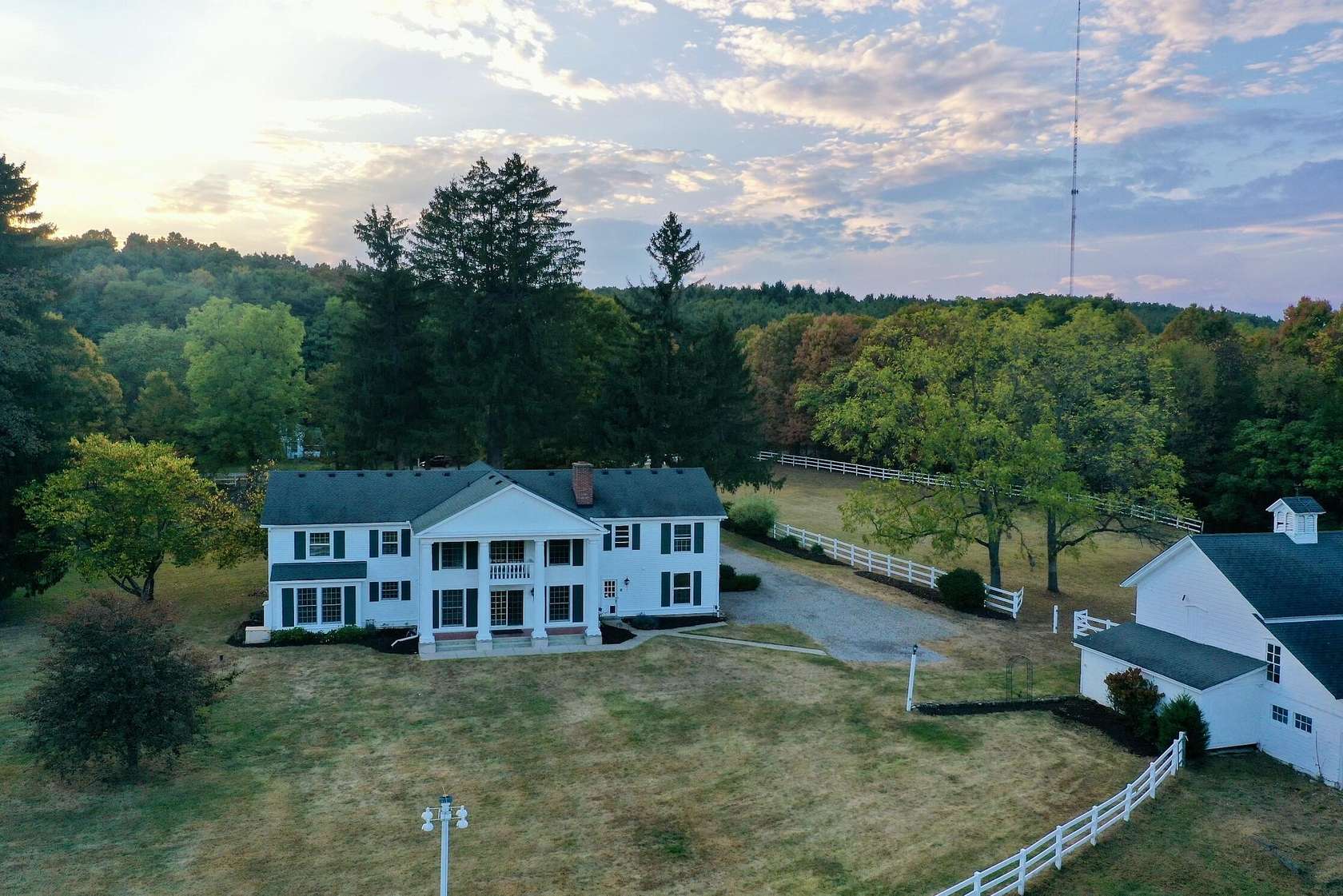 7.84 Acres of Land with Home for Sale in Dexter, Michigan