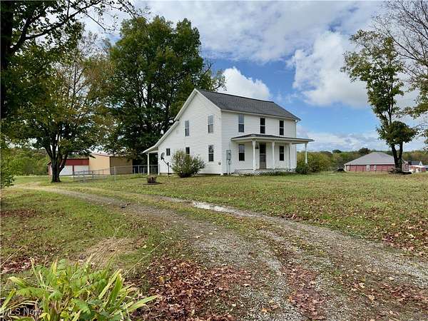 6.43 Acres of Land with Home for Sale in Vincent, Ohio