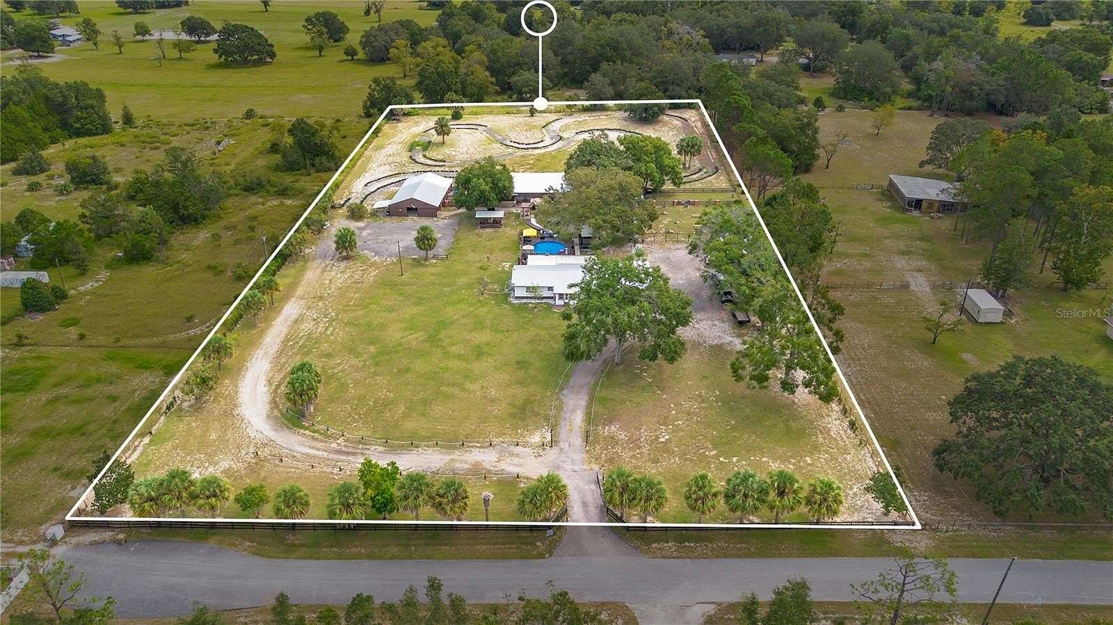 4.8 Acres of Land with Home for Sale in Sorrento, Florida