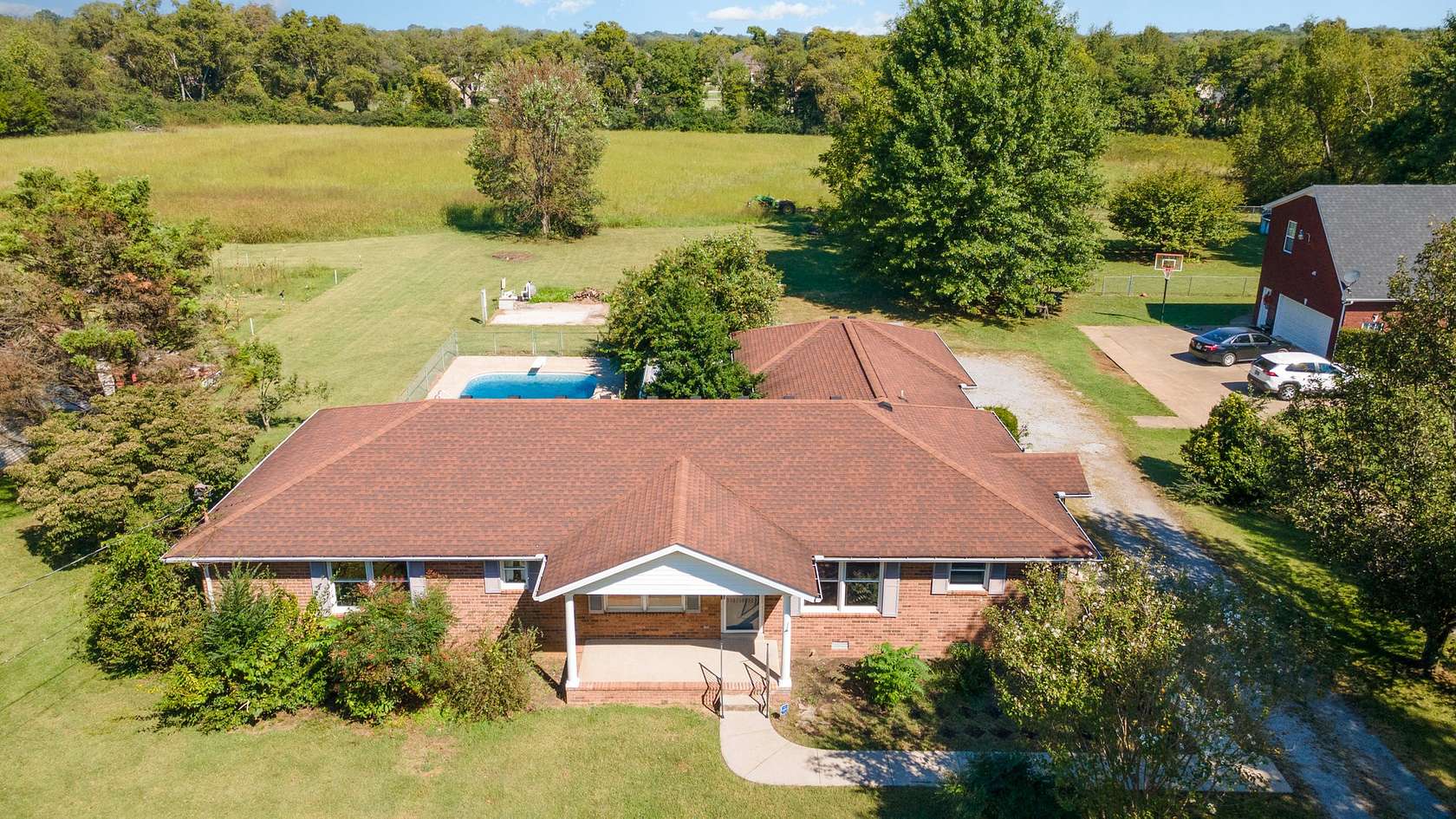 1.9 Acres of Residential Land with Home for Sale in Murfreesboro, Tennessee