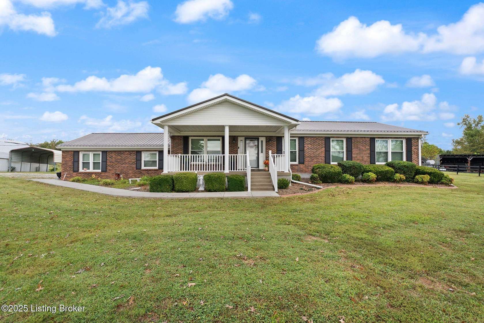 32 Acres of Agricultural Land with Home for Sale in Lebanon Junction, Kentucky