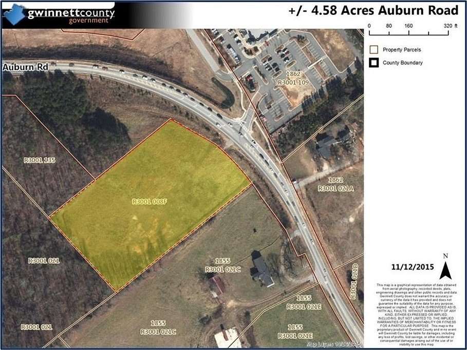4.58 Acres of Mixed-Use Land for Sale in Dacula, Georgia