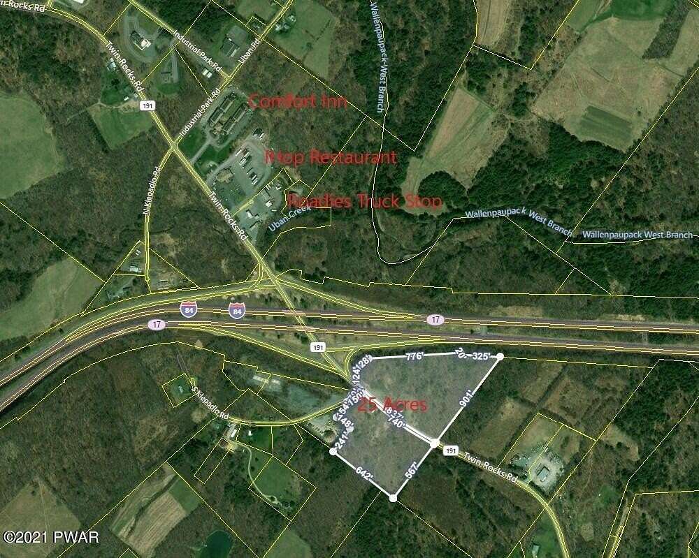 25 Acres of Commercial Land for Sale in Sterling, Pennsylvania