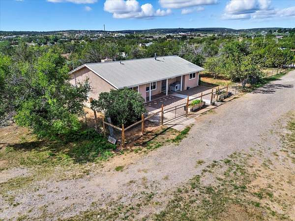 3 Acres of Residential Land with Home for Sale in Edgewood, New Mexico