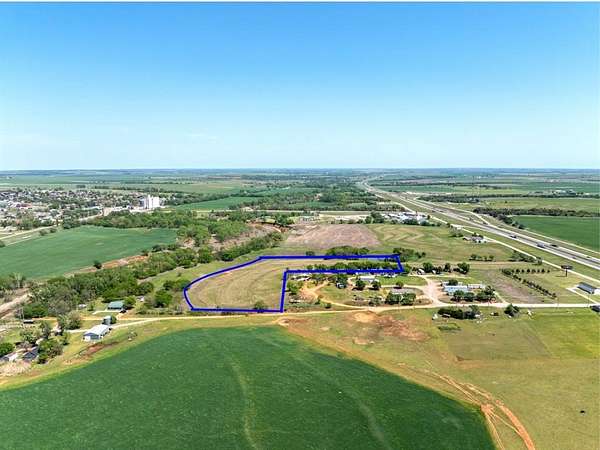 12.1 Acres of Land for Sale in Hydro, Oklahoma