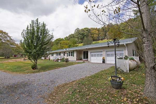 17 Acres of Land with Home for Sale in Meadow Bridge, West Virginia