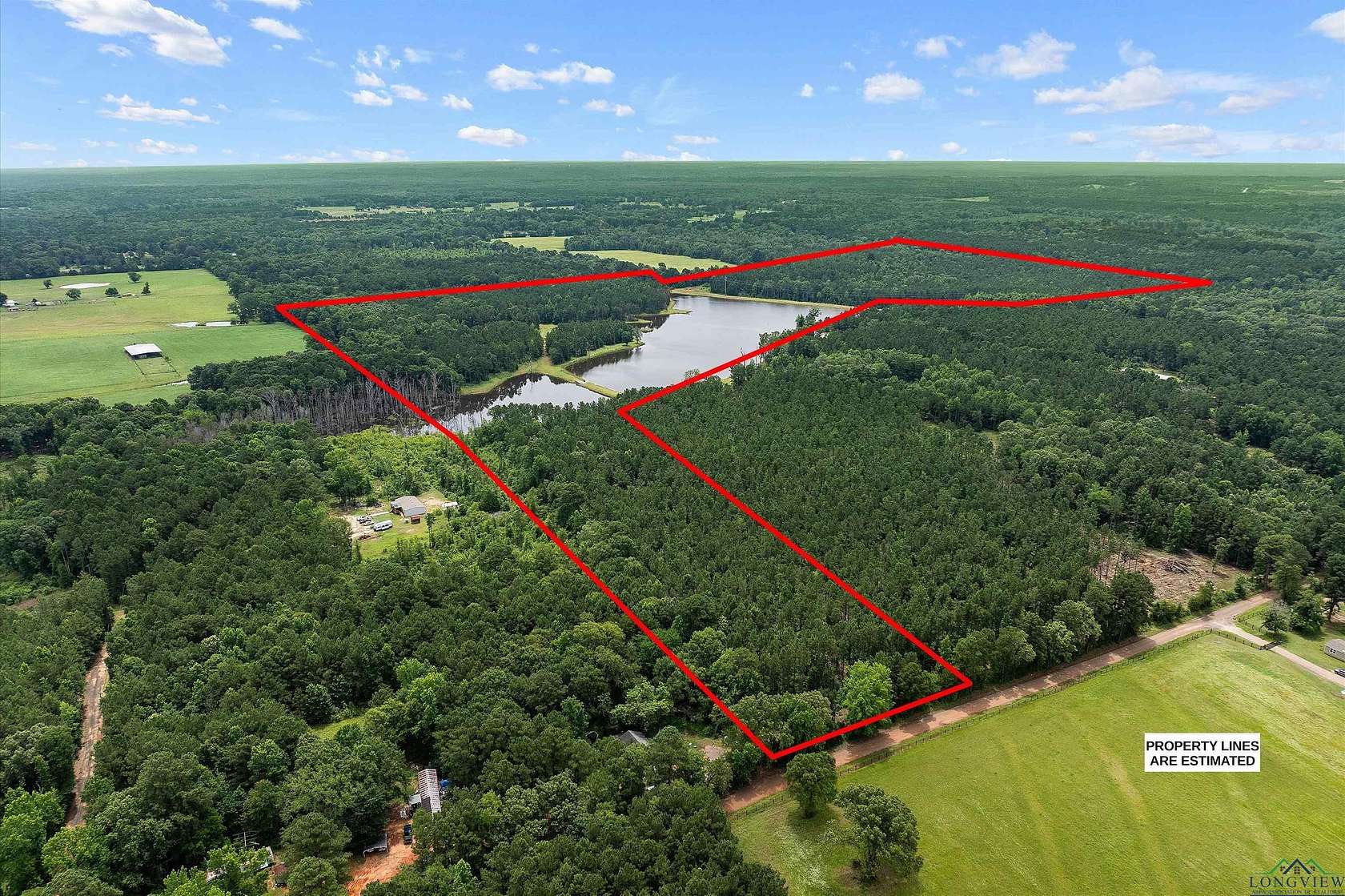 125 Acres of Recreational Land for Sale in Kilgore, Texas