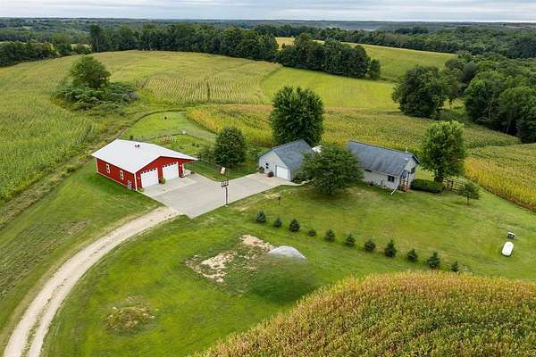 14.1 Acres of Recreational Land with Home for Sale in Hillsboro, Wisconsin