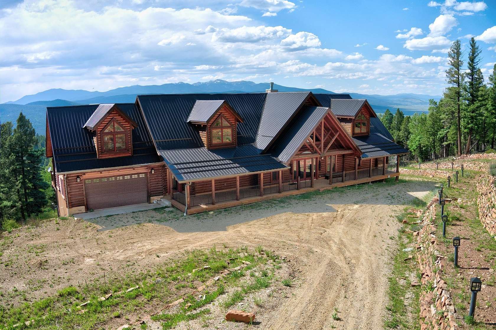 4.33 Acres of Residential Land with Home for Sale in Angel Fire, New Mexico