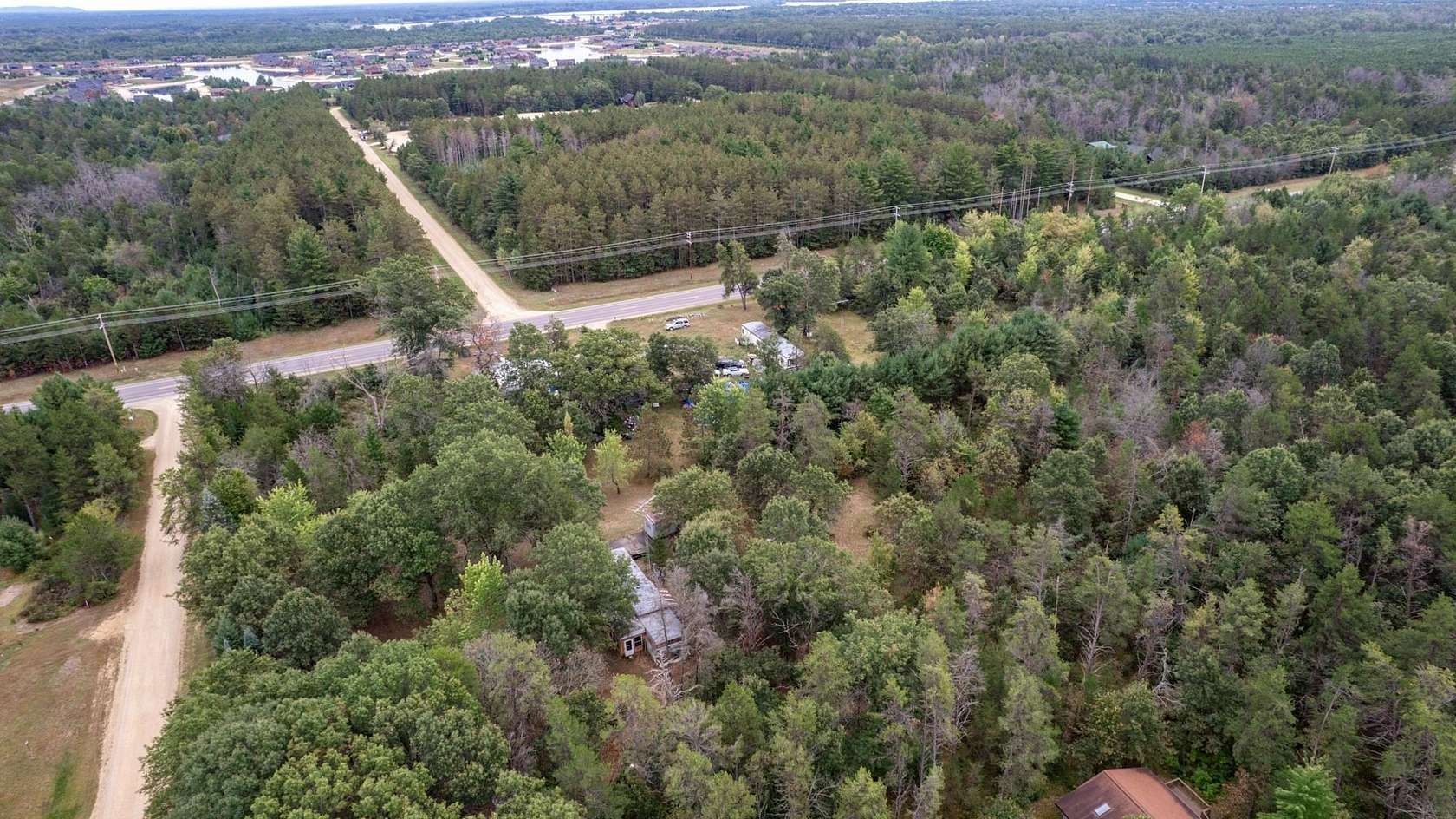 3 Acres of Residential Land with Home for Sale in New Lisbon, Wisconsin