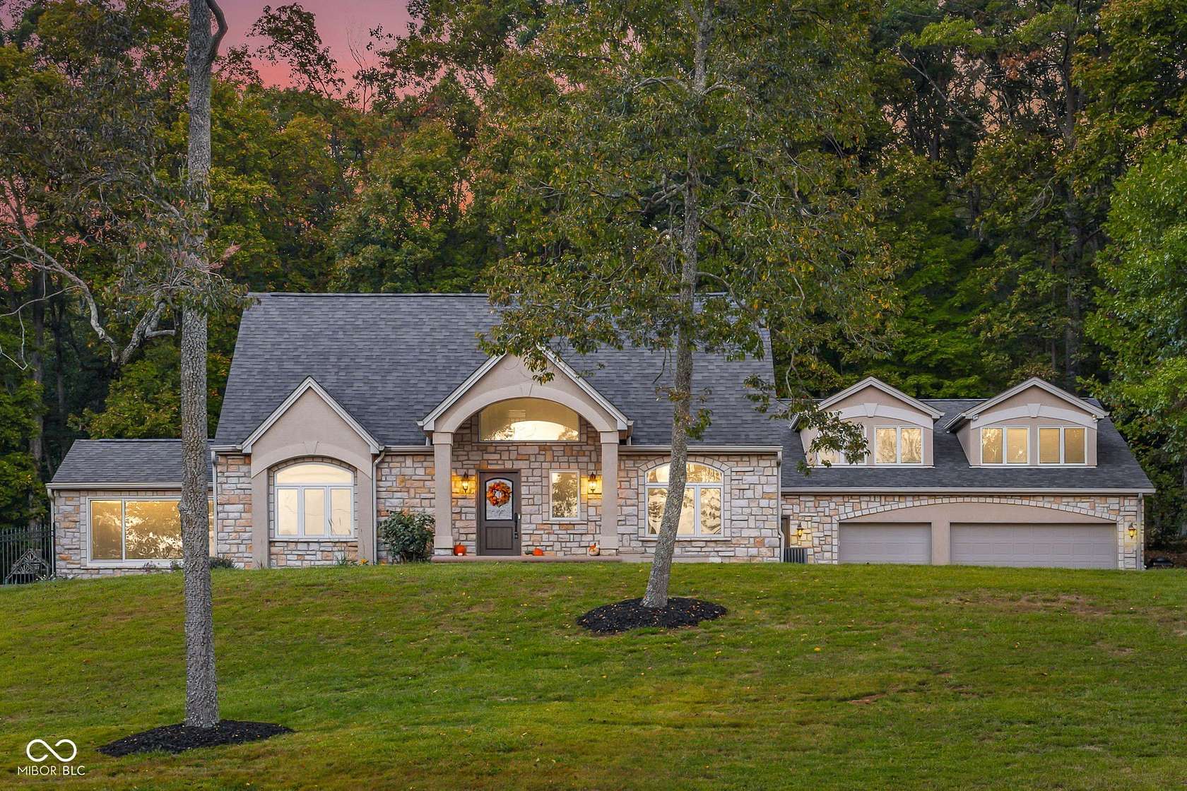 5 Acres of Residential Land with Home for Sale in Columbus, Indiana