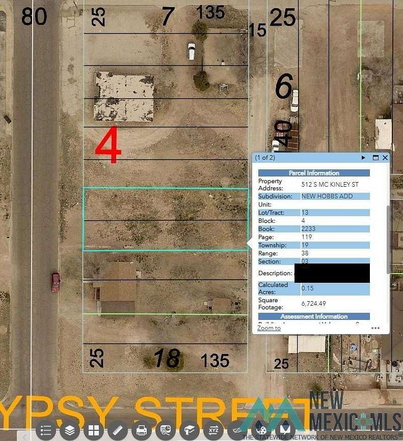 0.16 Acres of Land for Sale in Hobbs, New Mexico