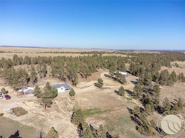 12.8 Acres of Land with Home for Sale in Roundup, Montana