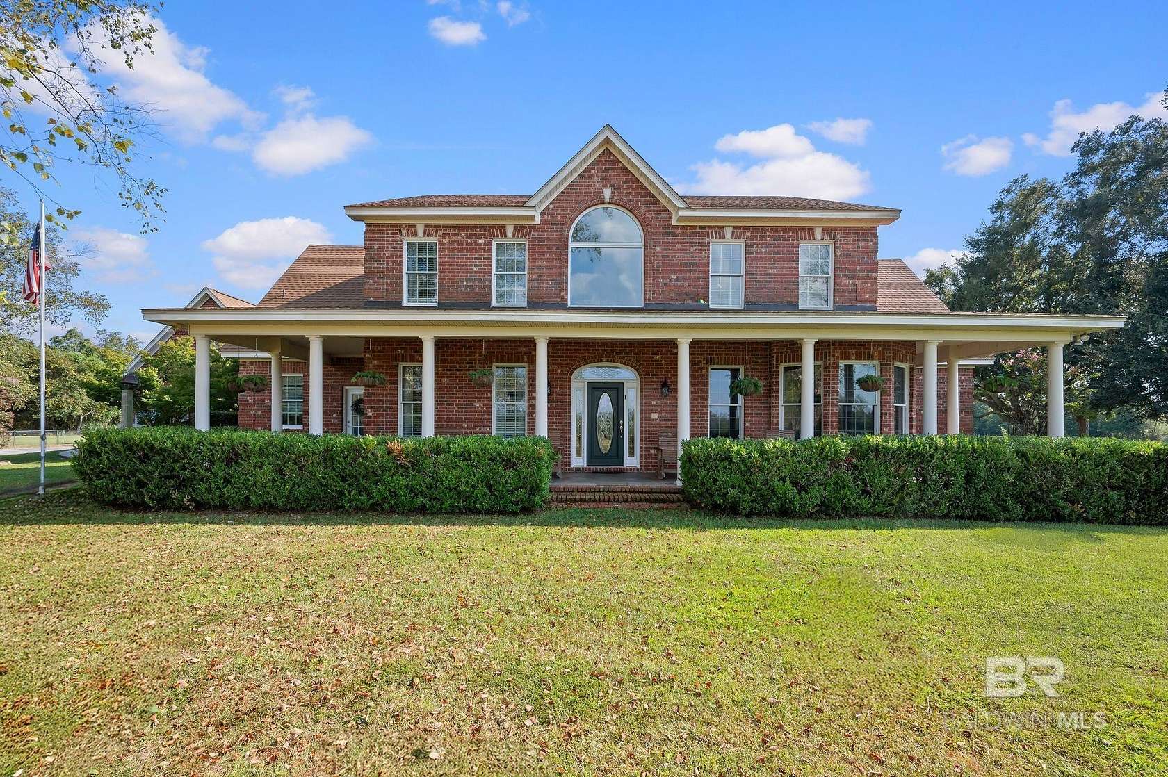 35 Acres of Recreational Land with Home for Sale in Summerdale, Alabama