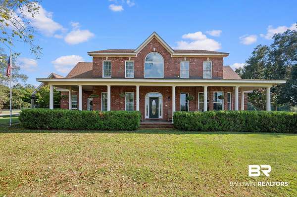 35 Acres of Recreational Land with Home for Sale in Summerdale, Alabama
