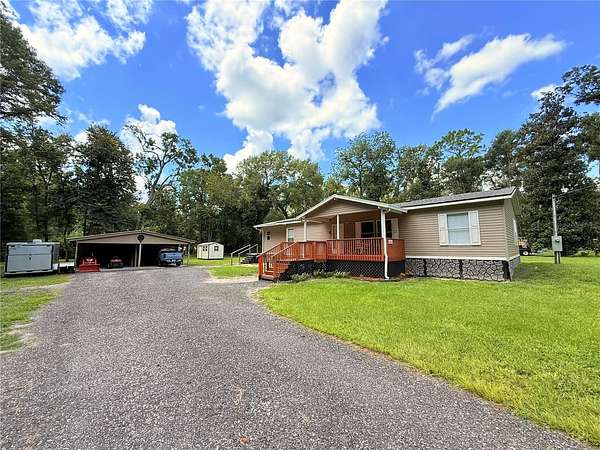 1.84 Acres of Land with Home for Sale in Branford, Florida