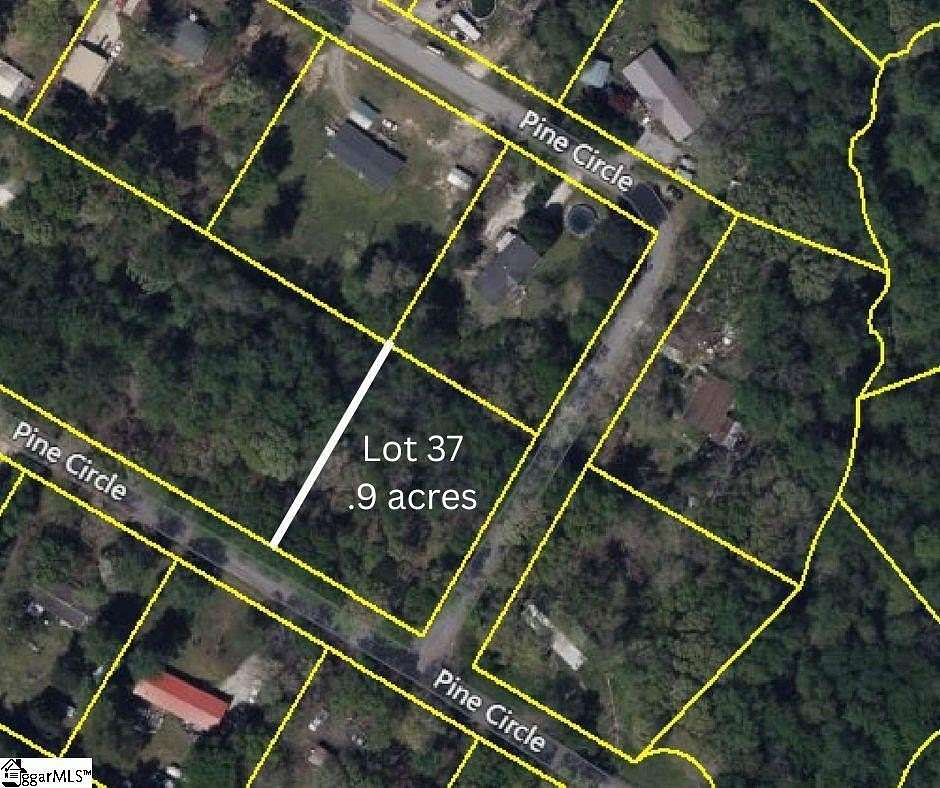 0.9 Acres of Residential Land for Sale in Pelzer, South Carolina