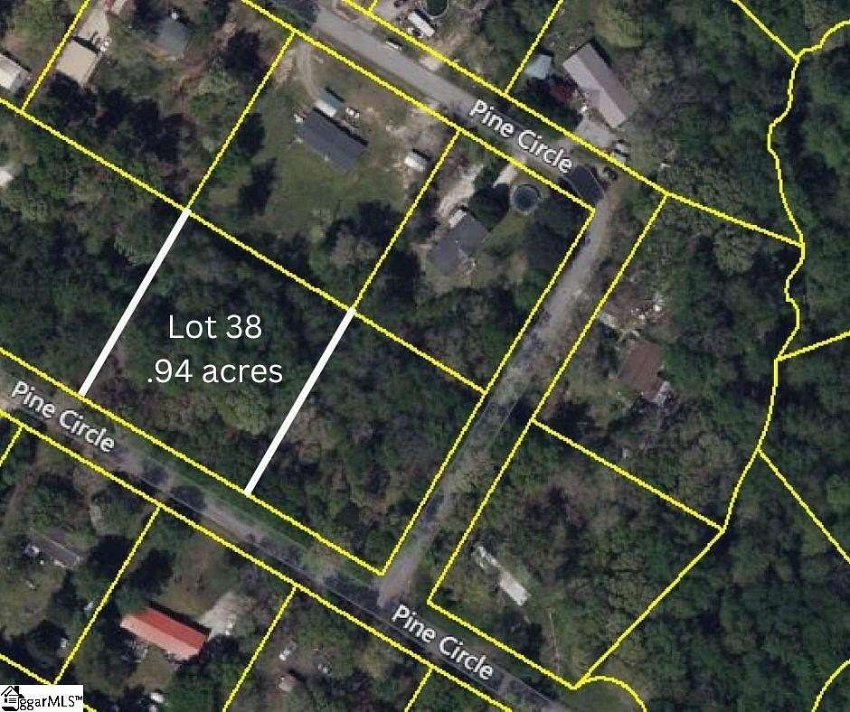 0.9 Acres of Residential Land for Sale in Pelzer, South Carolina