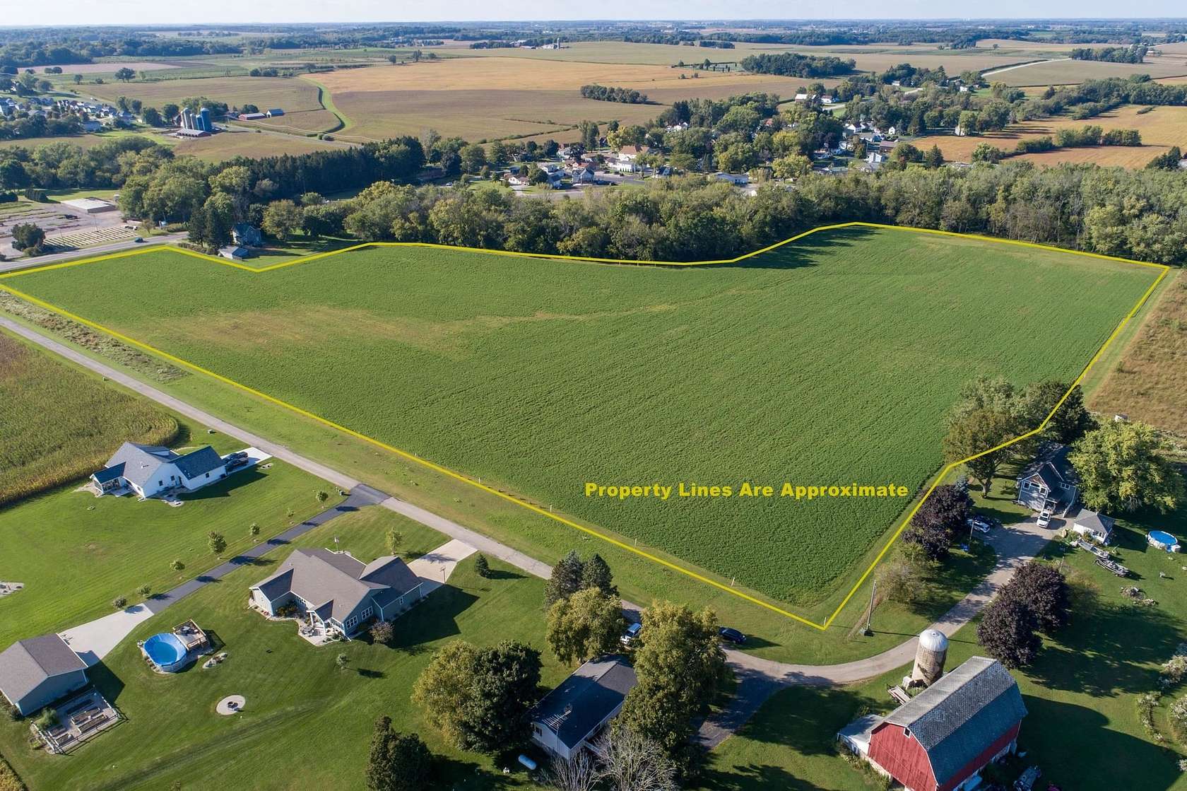 24.8 Acres of Land for Sale in Waterloo, Wisconsin