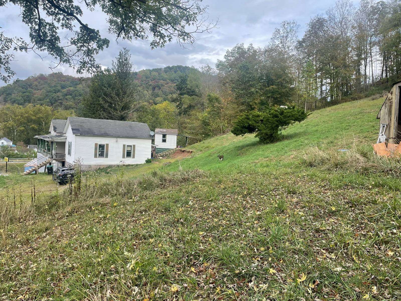 4 Acres of Residential Land with Home for Sale in Burnsville, West Virginia
