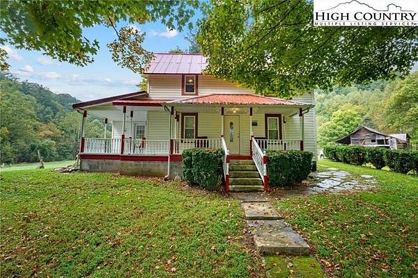 8 Acres of Land with Home for Sale in Millers Creek, North Carolina