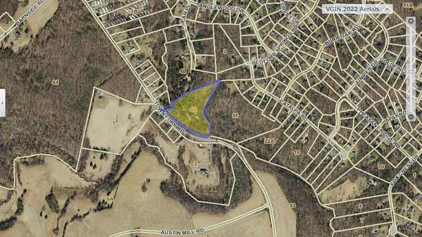 3.8 Acres of Land with Home for Sale in Evington, Virginia