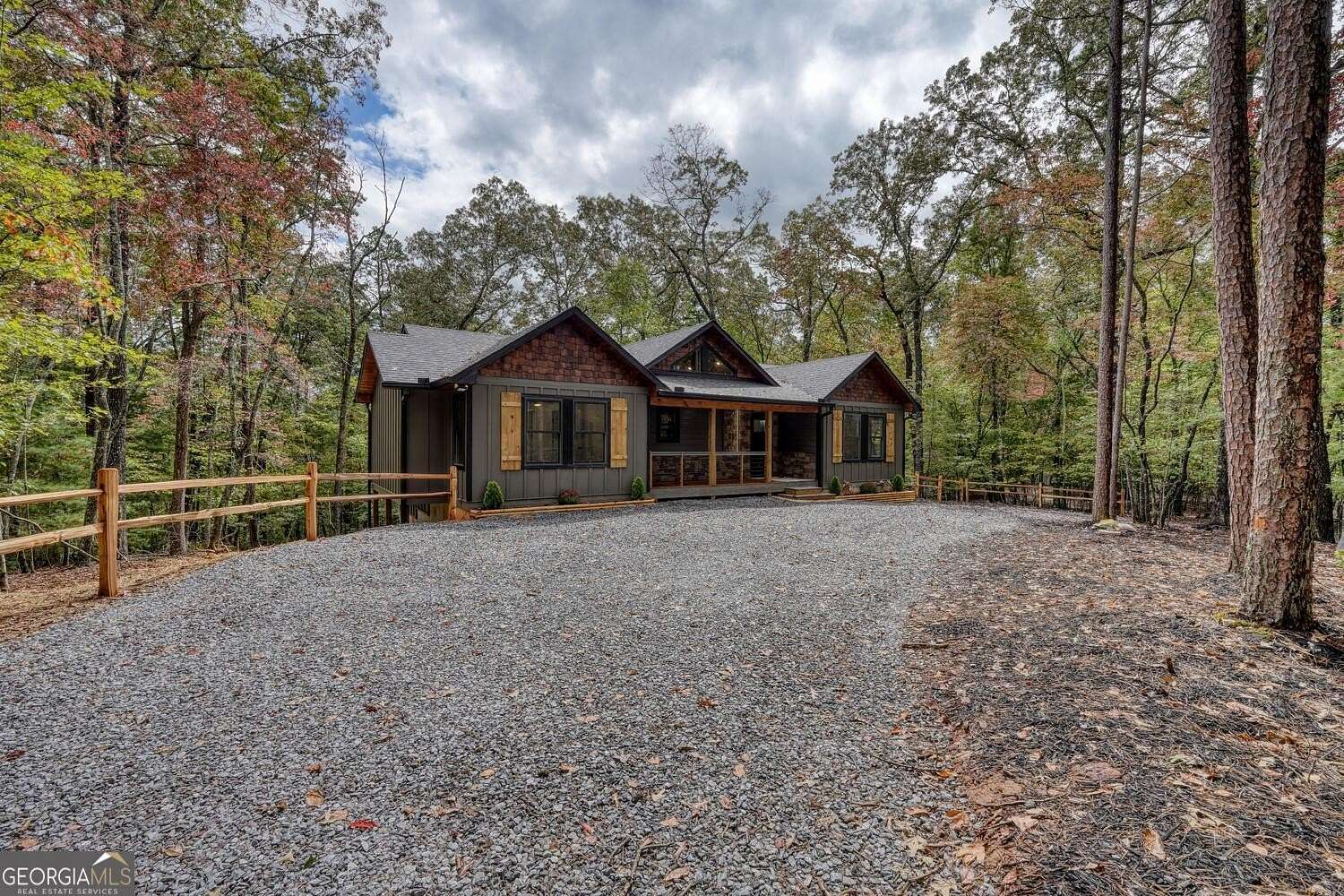 2 Acres of Residential Land with Home for Sale in Blue Ridge, Georgia