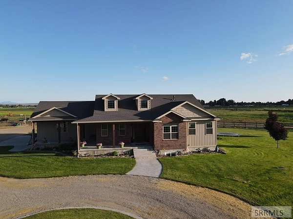 33.8 Acres of Agricultural Land with Home for Sale in Blackfoot, Idaho