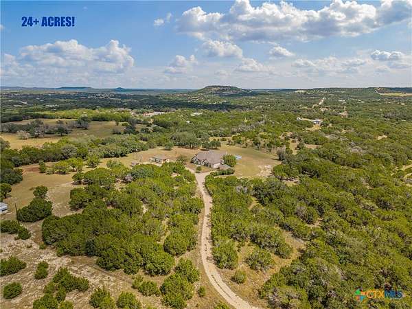 24.8 Acres of Land with Home for Sale in Killeen, Texas