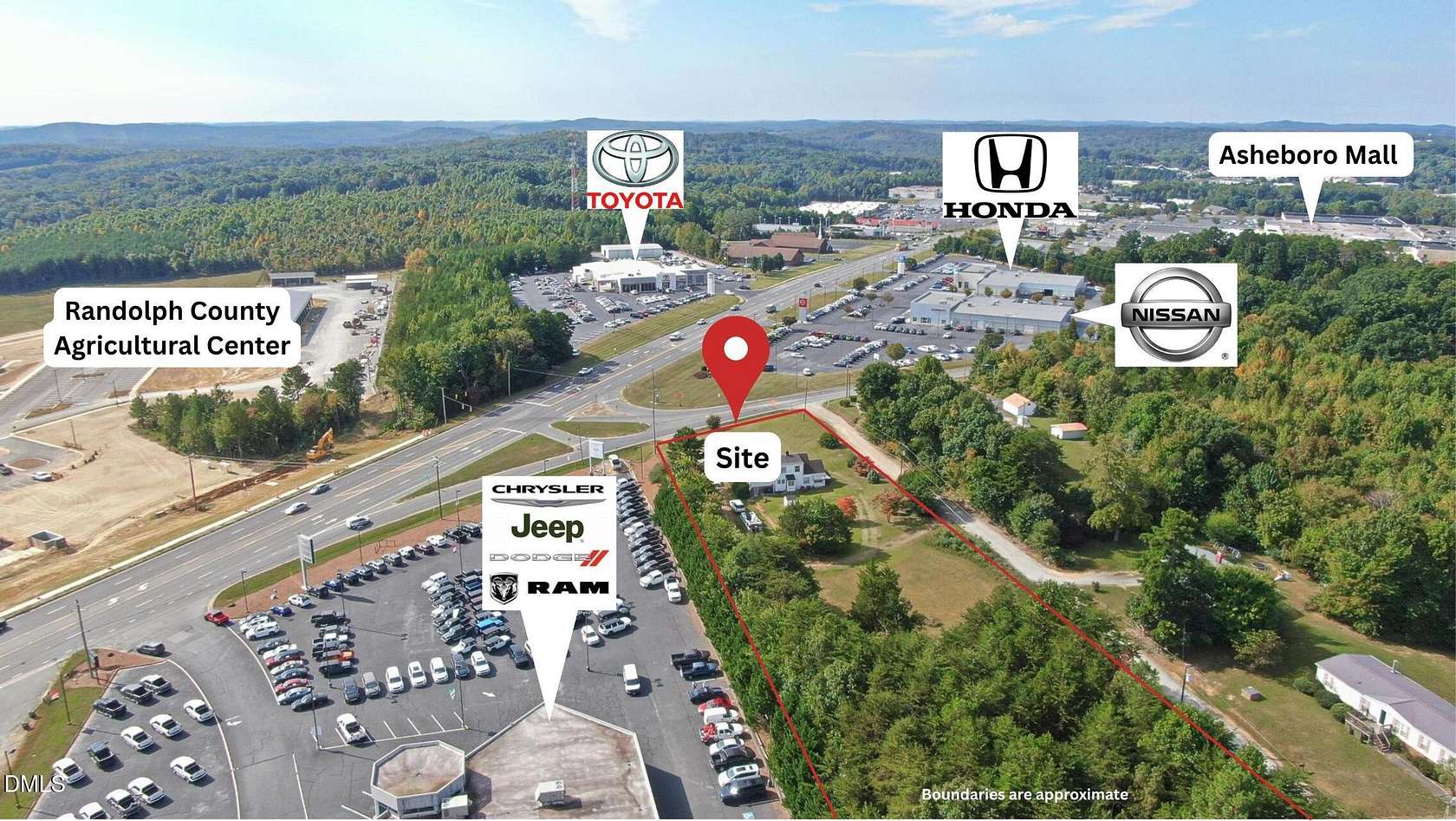 2.29 Acres of Improved Mixed-Use Land for Sale in Asheboro, North Carolina