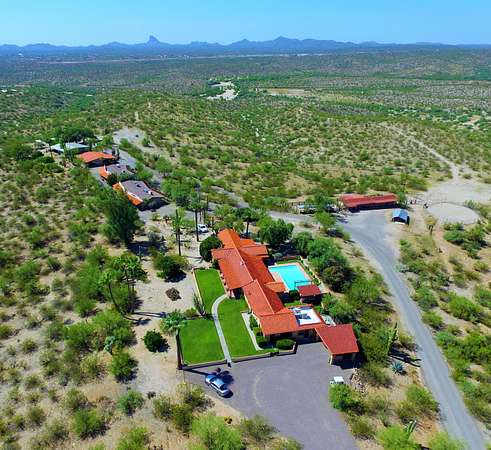 113 Acres of Agricultural Land with Home for Sale in Wickenburg, Arizona