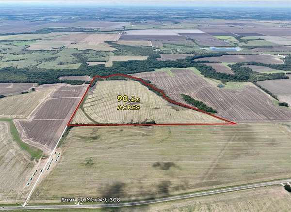 90.2 Acres of Recreational Land & Farm for Sale in Milford, Texas