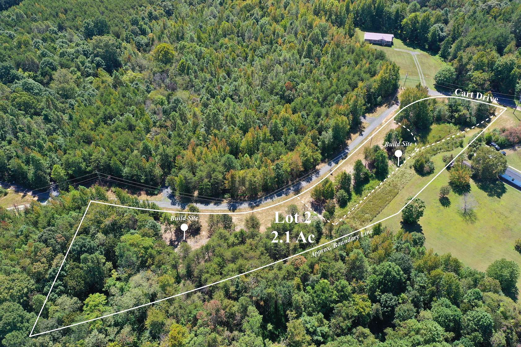 2.1 Acres of Residential Land for Sale in Reidsville, North Carolina
