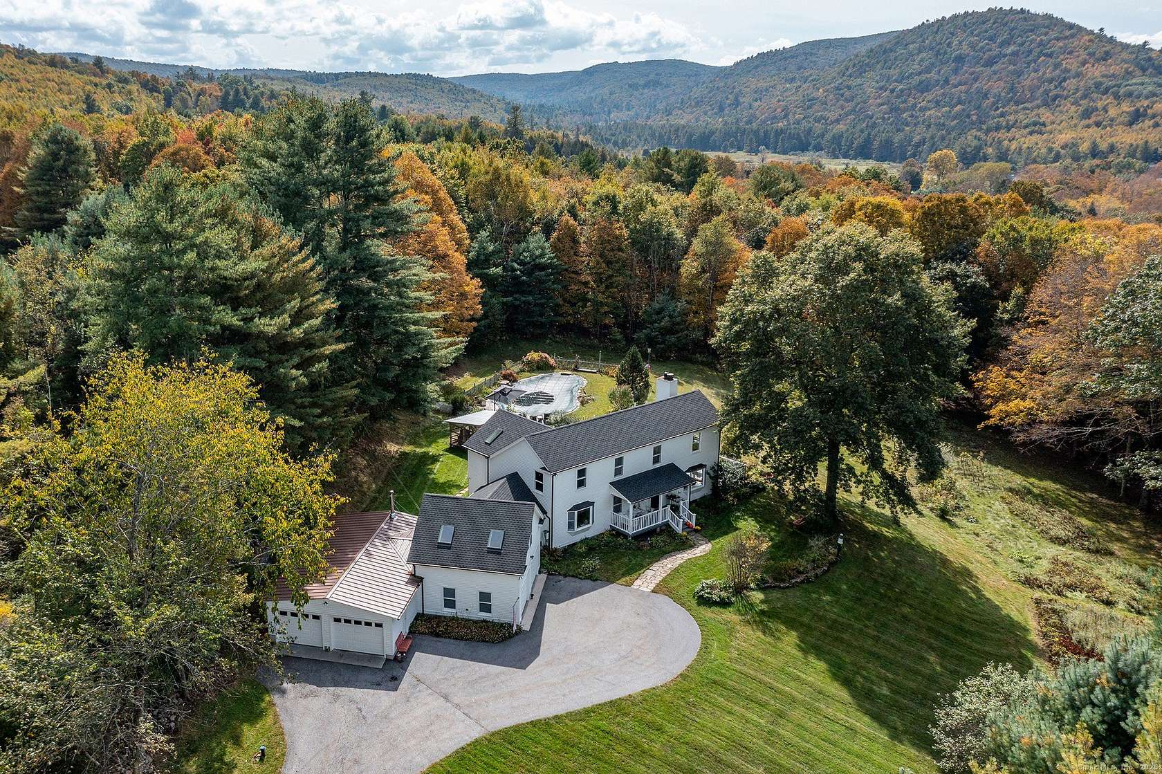 3 Acres of Residential Land with Home for Sale in Cornwall, Connecticut