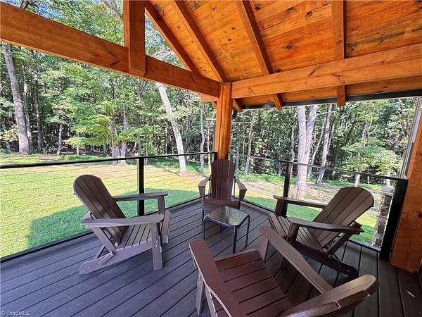 5.1 Acres of Land with Home for Sale in Thurmond, North Carolina