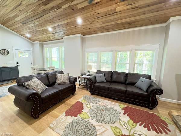 5.1 Acres of Land with Home for Sale in Thurmond, North Carolina