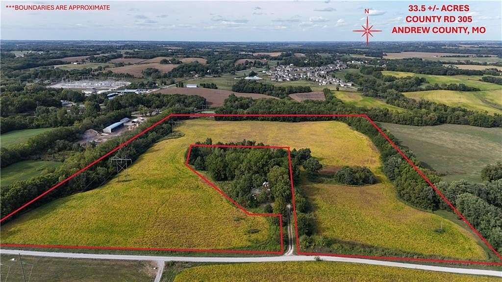 33.6 Acres of Land for Sale in St. Joseph, Missouri