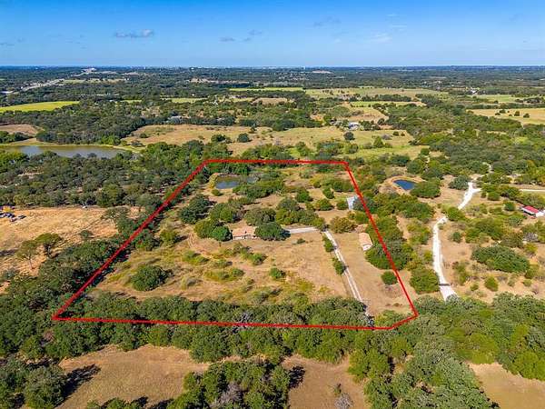11.5 Acres of Land with Home for Sale in Alvarado, Texas