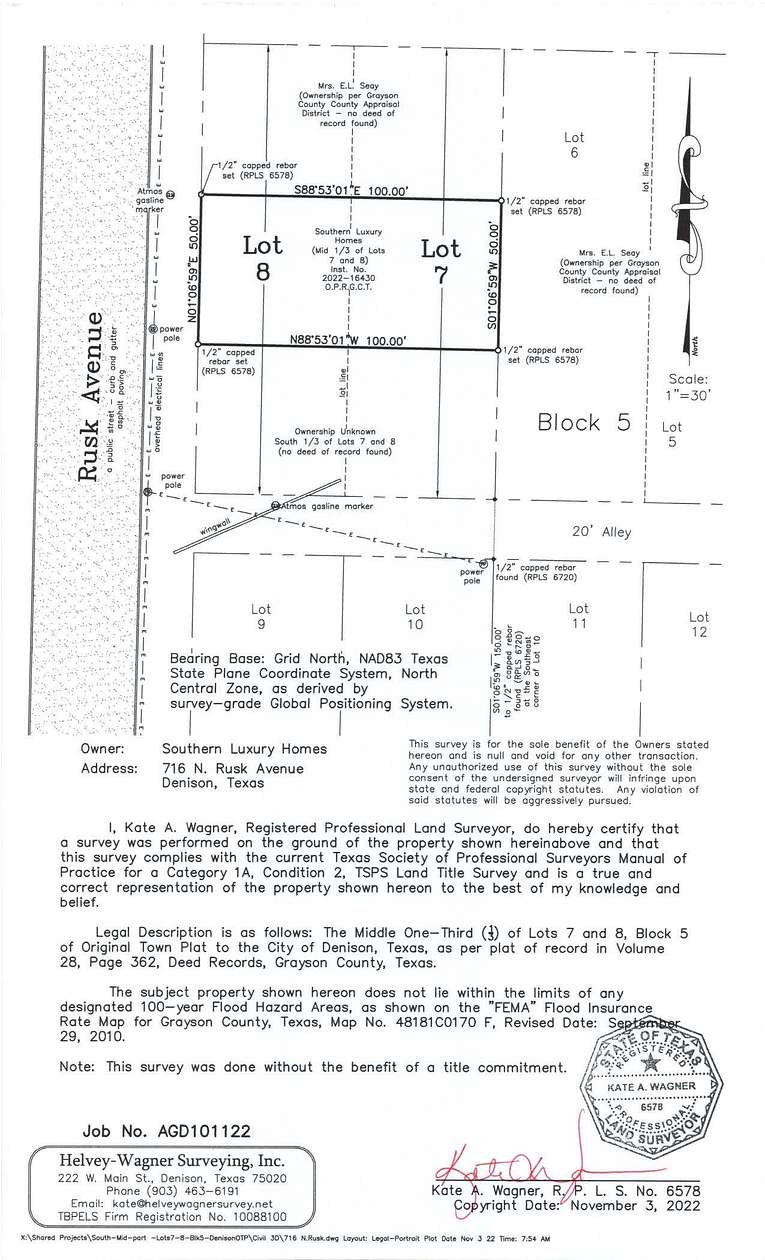 0.23 Acres of Residential Land for Sale in Denison, Texas