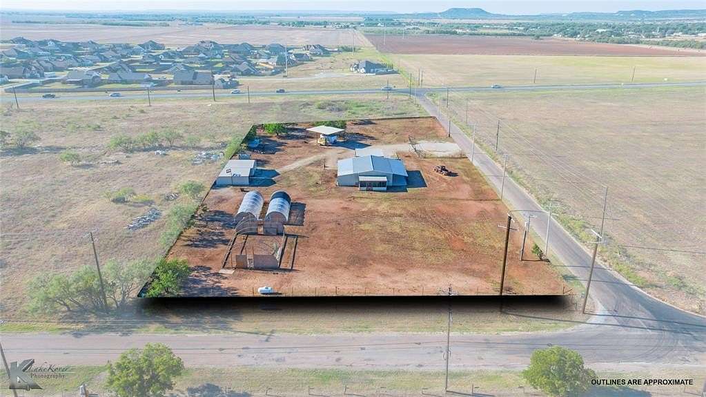 2.22 Acres of Commercial Land for Sale in Tuscola, Texas