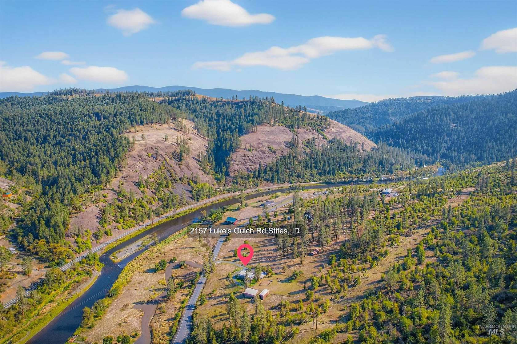 5 Acres of Land with Home for Sale in Stites, Idaho